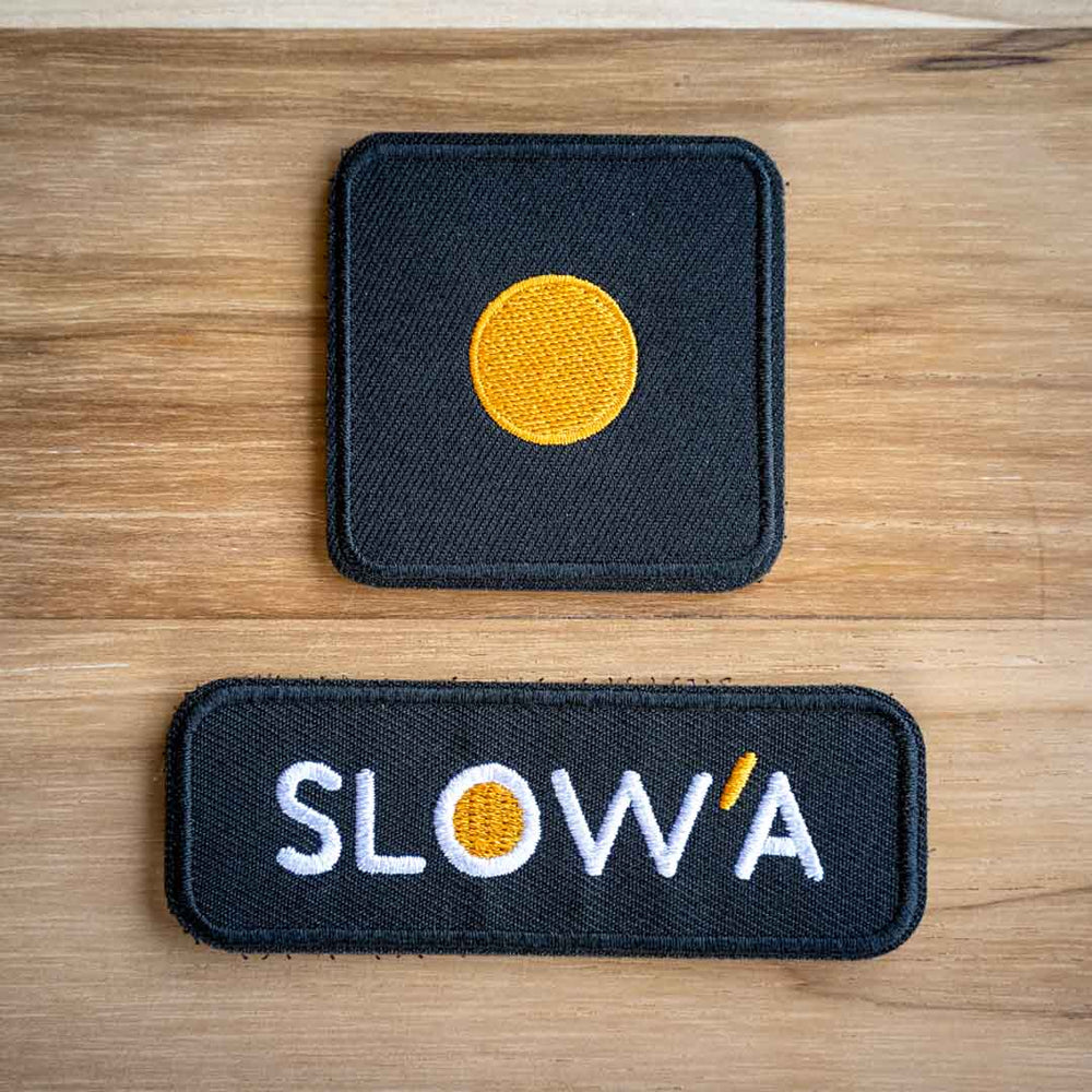 
                  
                    SLOW'A BRAND SYMBOL - VELCRO PATCH
                  
                