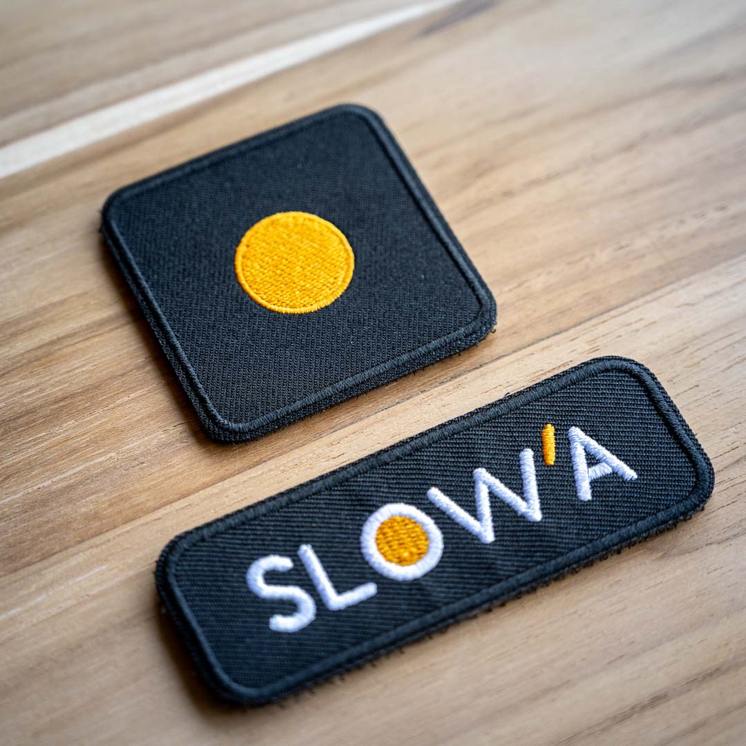 
                  
                    SLOW'A BRAND LOGO - VELCRO PATCH
                  
                